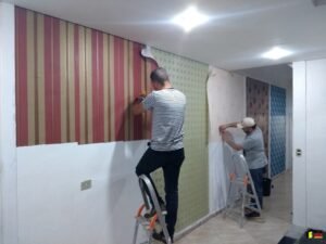 Curso de Colocadores de Papel de Parede Presencial e Online