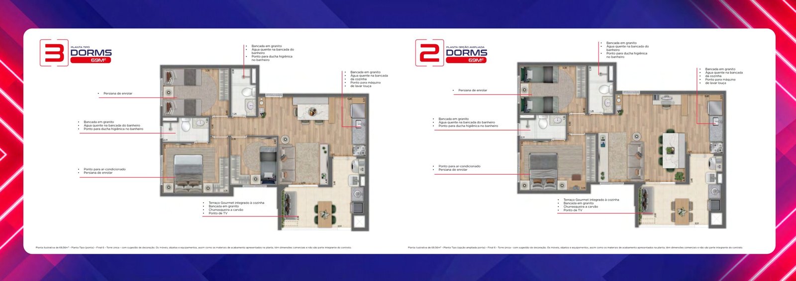 Red Guilhermina Apartamento na Planta e Pronto para Morar