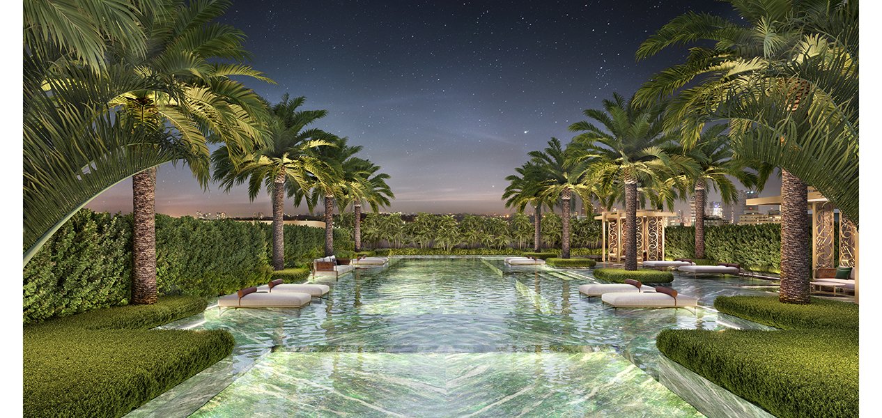 Saffire Elie Saab Moema - Área de Lazer com Piscina